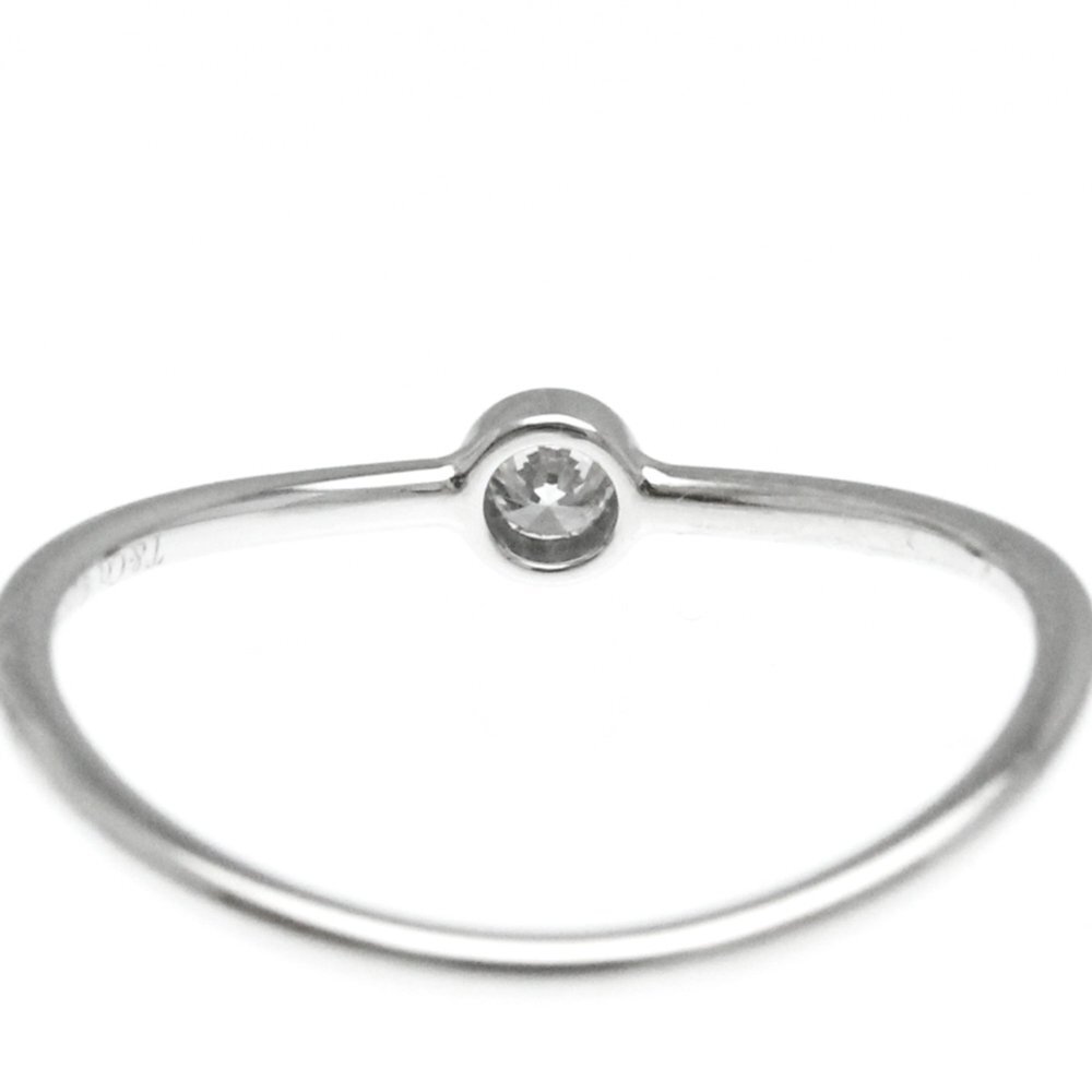 Tiffany Authentic Silver Diamond Ring - image 3